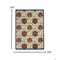Homeroots 4 x 6 ft. Blue Floral Vines Indoor & Outdoor Area Rug 384971 - alternate 3